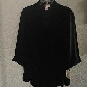 NWT perfect black top!